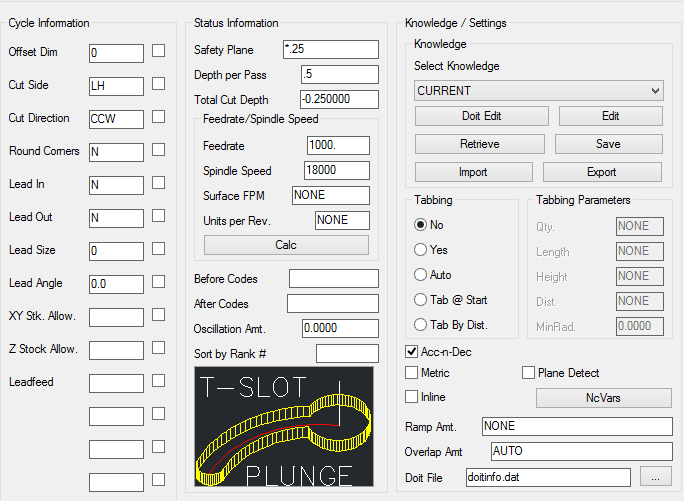 T-Slot_Plunge_Control_Panel
