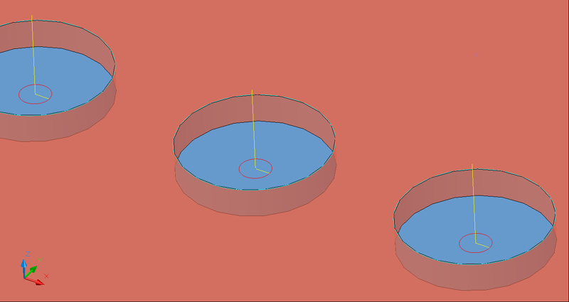 Hole-Interpolation 1 tool paths.