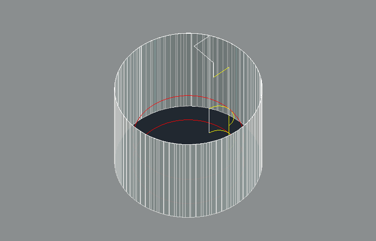Drill-Interpolation Cut Cycle Drill-Interpolation Cut Cycle