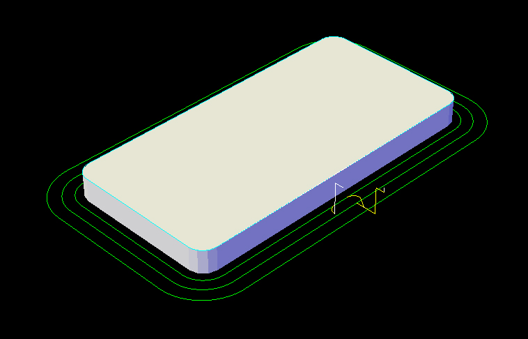Multi-Pass Outside cut Multi-Pass Outside cut