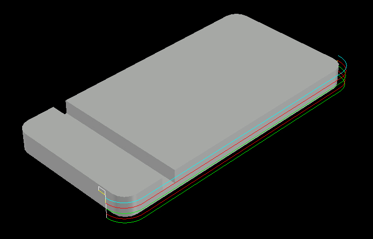 Profile ZigZag tool path Profile ZigZag tool path