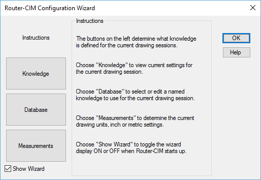 Configuration Wizard Instructions