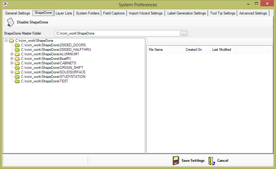 Shapedone_Settings