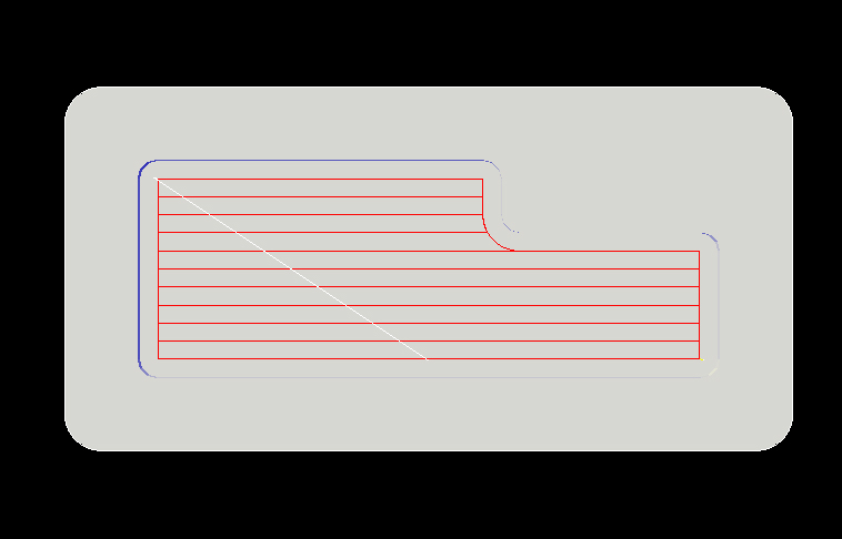 Linear Pocket Tool Paths