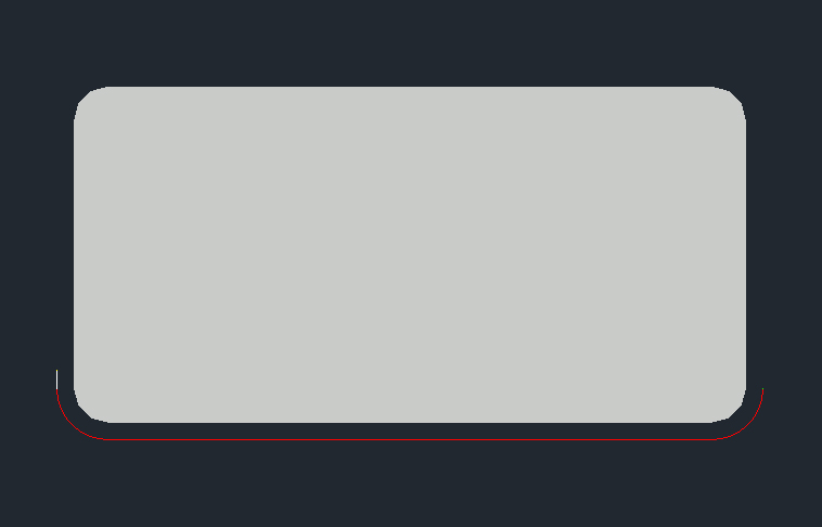 Profile ZigZag tool path